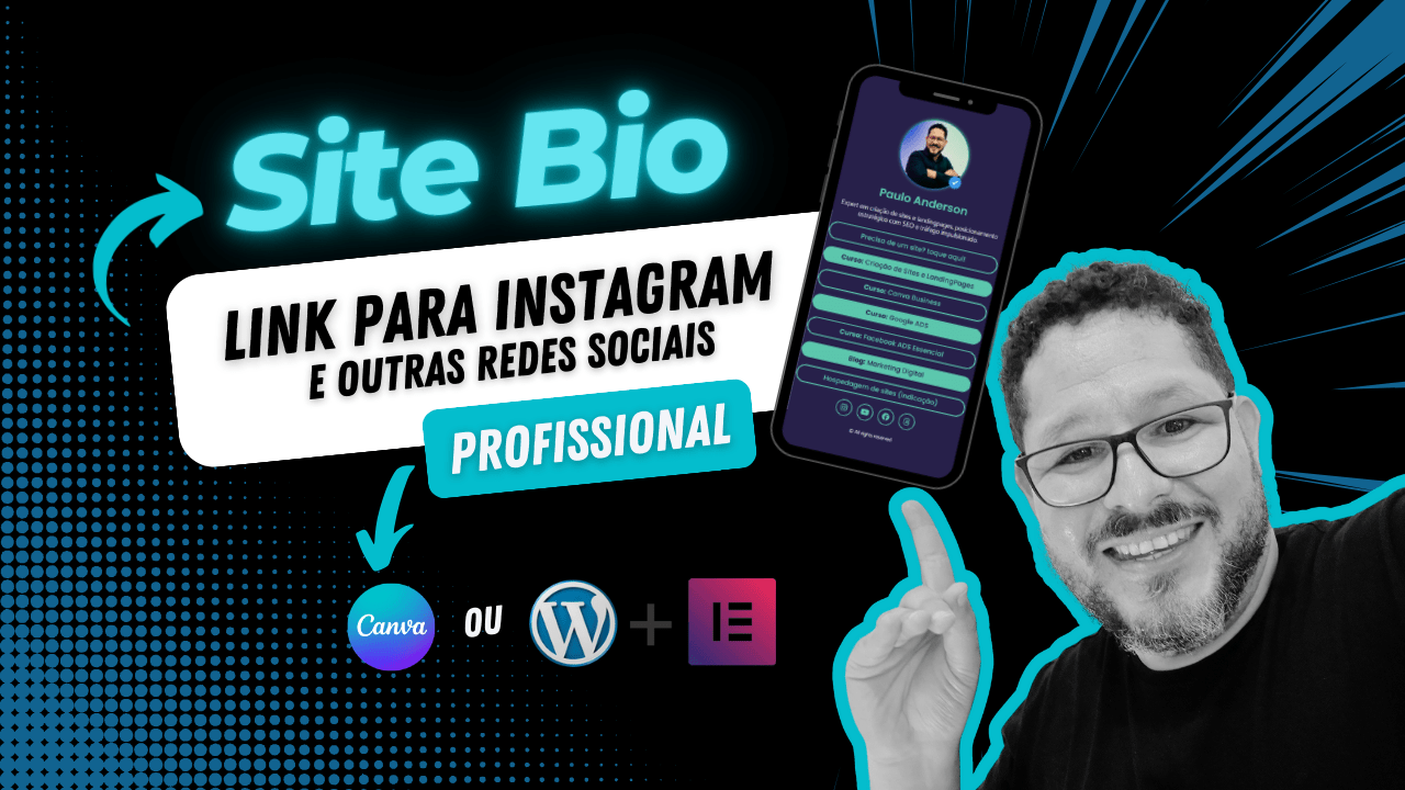 Site Bio: Como fazer um link personalizado e profissional para usar na bio do seu instagram